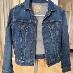 Polo Ralph Lauren Classic Blue Denim Jacket for girls, size 10